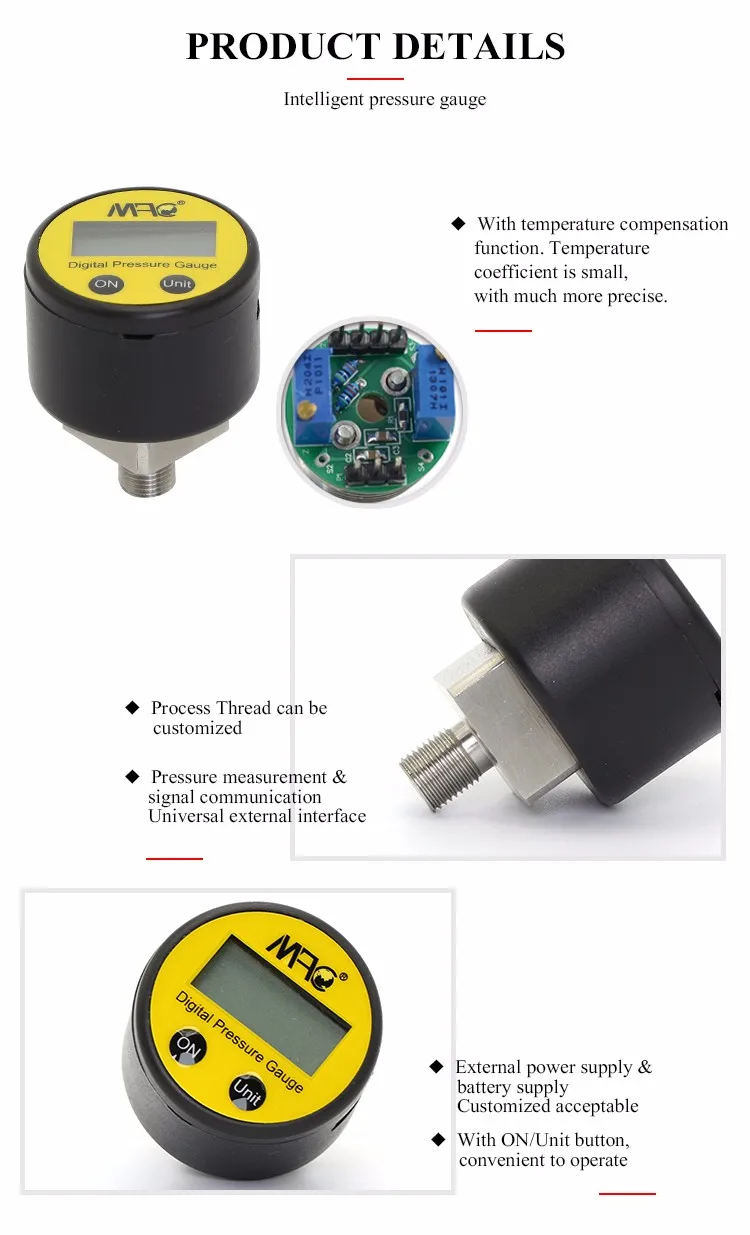 Mac Transmitter Digital Gauge Mpa Mini Air Pressure Gauge Pg Series