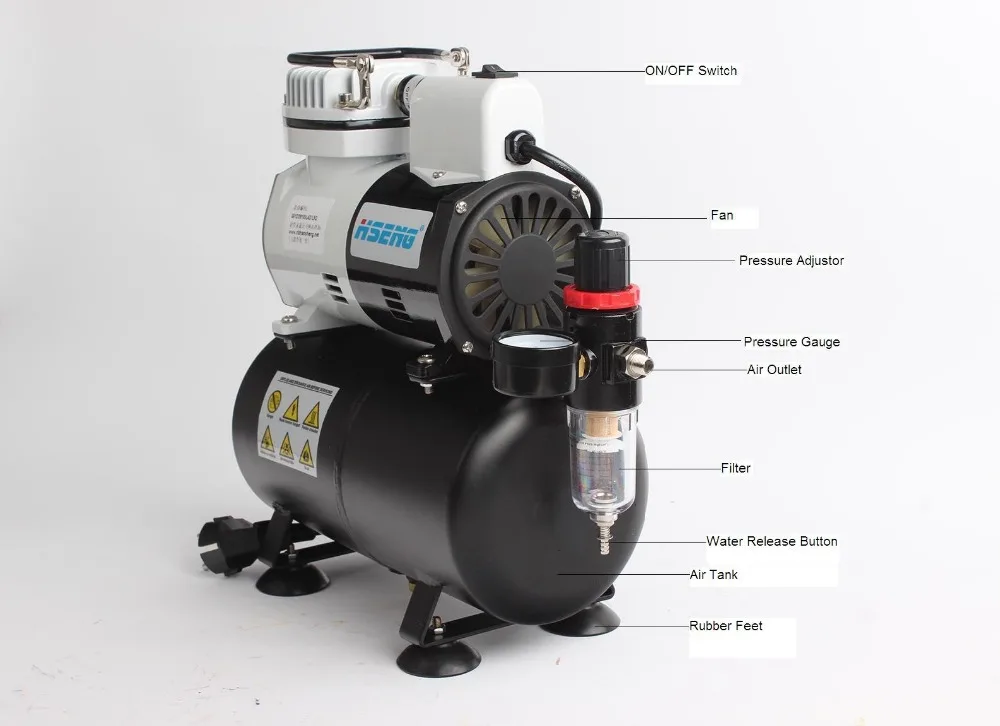 Af186 Best Selling Products Air Compressor Pump Airbrush Machine For