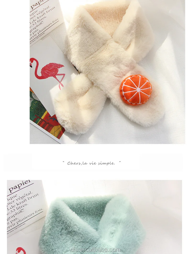 Fashion Musim Dingin Desain Lucu Kartun Buah Dekorasi Hangat Fashion Musim Dingin Desain Lucu Kartun Buah Dekorasi Hangat