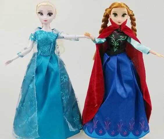 High Quality Single Frozen Princess Elsa,Snow Elsa Doll With Led Lights ...