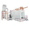 Automatic PP Plastic Cyclone Powder Coating Spray Booth System