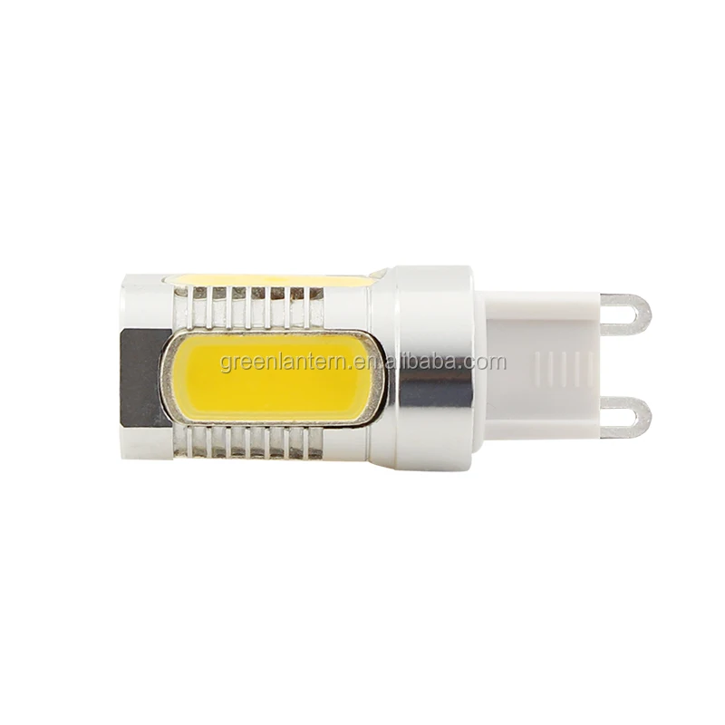 new 5W 7.5W aluminum COB G9 LED light