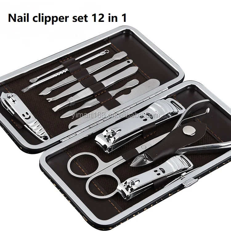 Yimart Nail Clipper Set 12 In 1 Manicure And Pedicure Kit For