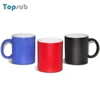 Full-format sublimation ceramic color change mug,magic mug for sublimation wholesale Sublimation coffee cup