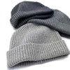 IMF Unisex Cashmere Thick Winter Beanie