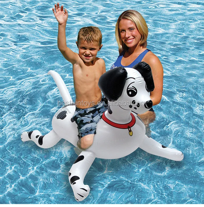 blow up dog pool