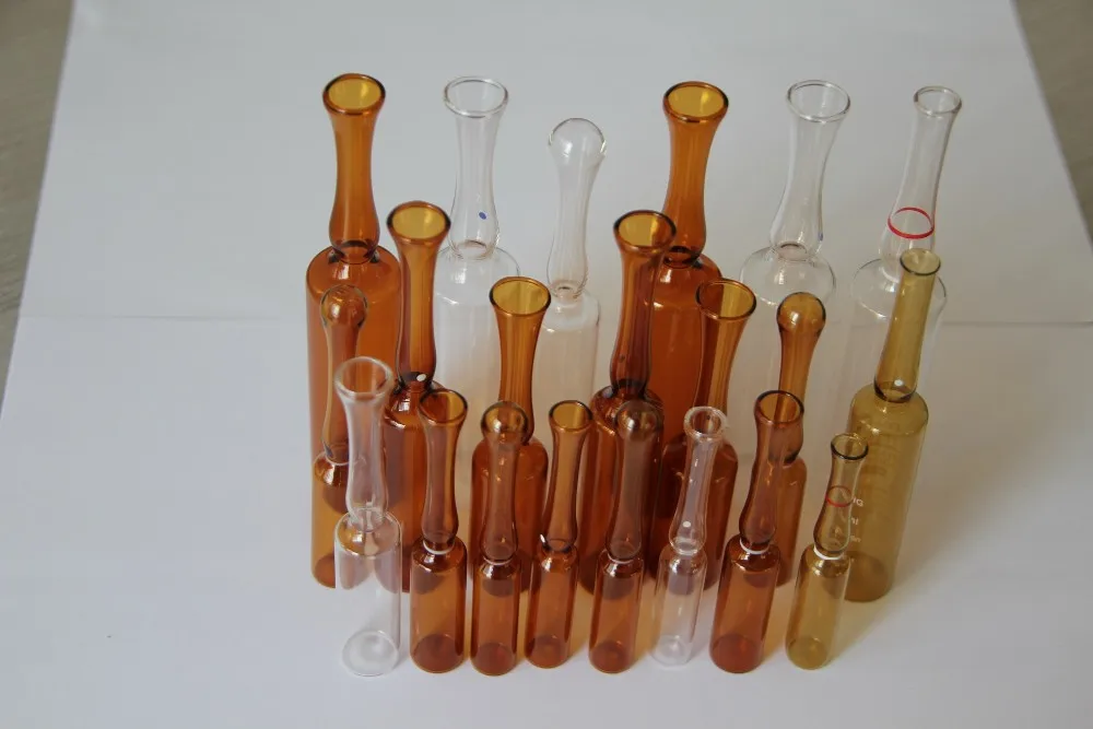 Iso Standard 2ml Clear Glass Ampoule With Blue Ring Buy 2ml Clear