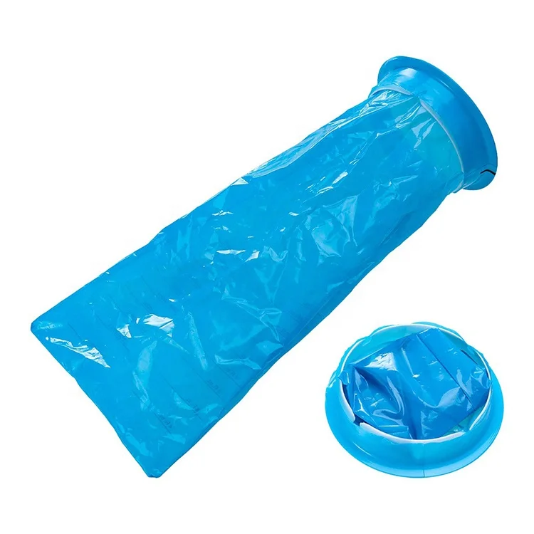 Custom Disposable Vomit Bags Emesis Bags Blue Waste Disposal Barf Bags