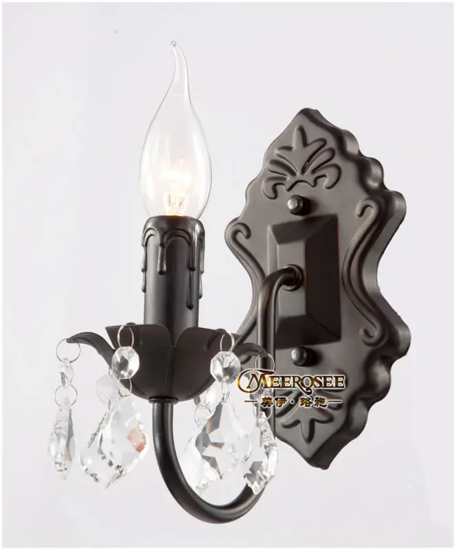 Cheap Black Classic Lamp Indoor Decorative Antique Wall Light Fixture