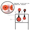 Factory directly Steel Double spinning shooting targets spinner AIRGUN .22 RIMFIRE GALLERY gun pistol rifle air targets