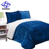 Custom Velvet White Duvet Insert Bedding Comforter Sets Luxury CO007