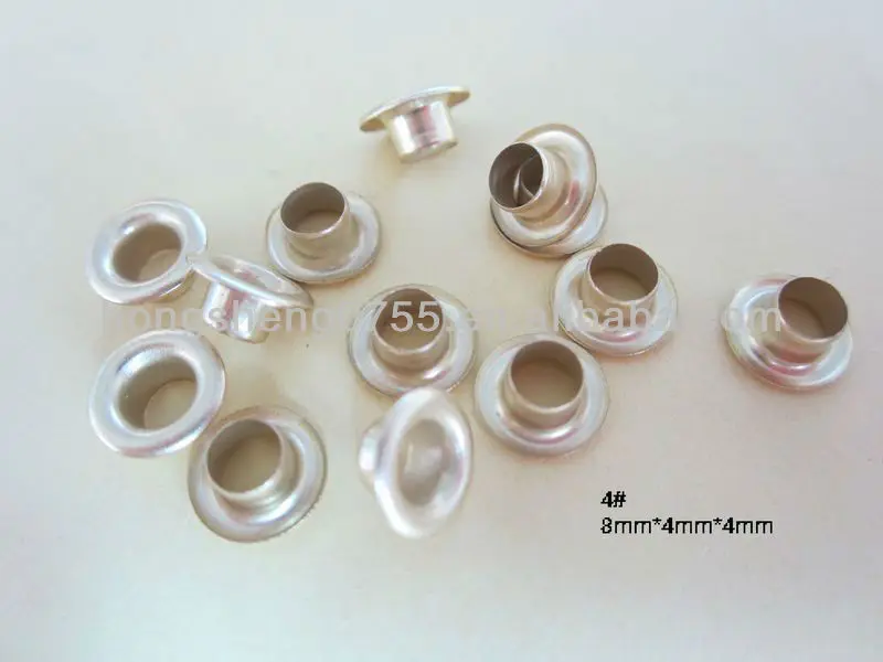 2012 Aluminum Eyelet With Rolled Washer Aluminum Eyelets For Tent Shoes