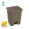 Large size recycled plastic trash can PP lid home and outside used waste separation plastic dustbin