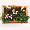 2017 Yiwu Aimee New design 3d wall decor display magnolia flower frame (AM-FFR02)