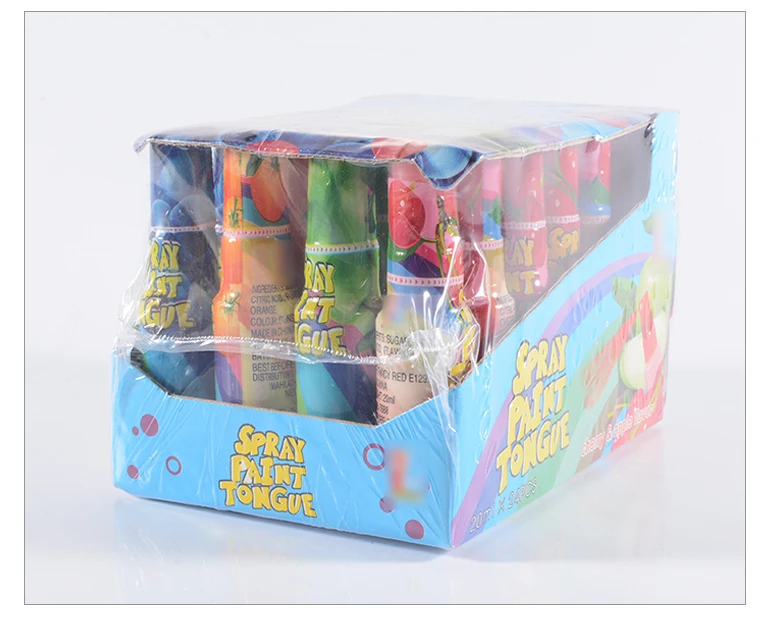 Magic Tongue Painter Water Sour Sweet Candy Spray Fruity Flavored