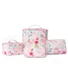 100%RPET waterproof fashion holographic women totes make up bag with personal logo