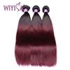 Top Quality 100% Human 1B 99J Ombre Hair Virgin Brazilian Braiding Hair