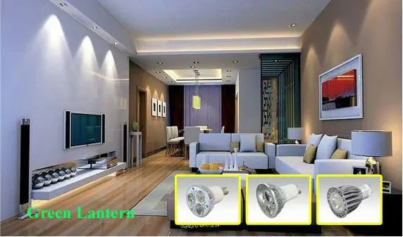 High power Led Lamp Dimmable MR16 3W 4W 5W 6W 8W 9W 10W 12W 12V Led spot Light Spotlight led bulb downlight lighting
