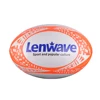 Lenwave brand mini rugby ball custom printed leather rugby ball