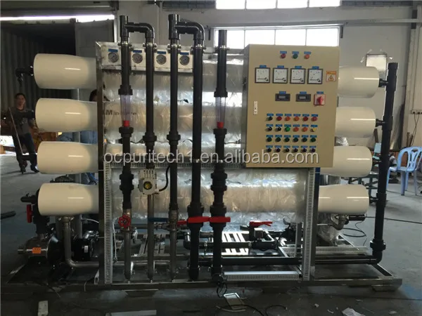 3000lph 2-pass Reverse Osmosis Membrane Water Purifier and EDI System