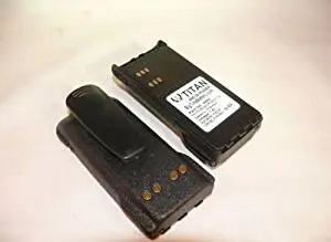 2X Titan NTN9858 2700mAh NI-MH 7.5V Battery for Motorola XTS1500 XTS2500