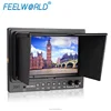 New arrival! FEELWORLD 7 inch tft lcd sdi camera monitor with peaking focus,nine grid image,peaking focus for broadcast