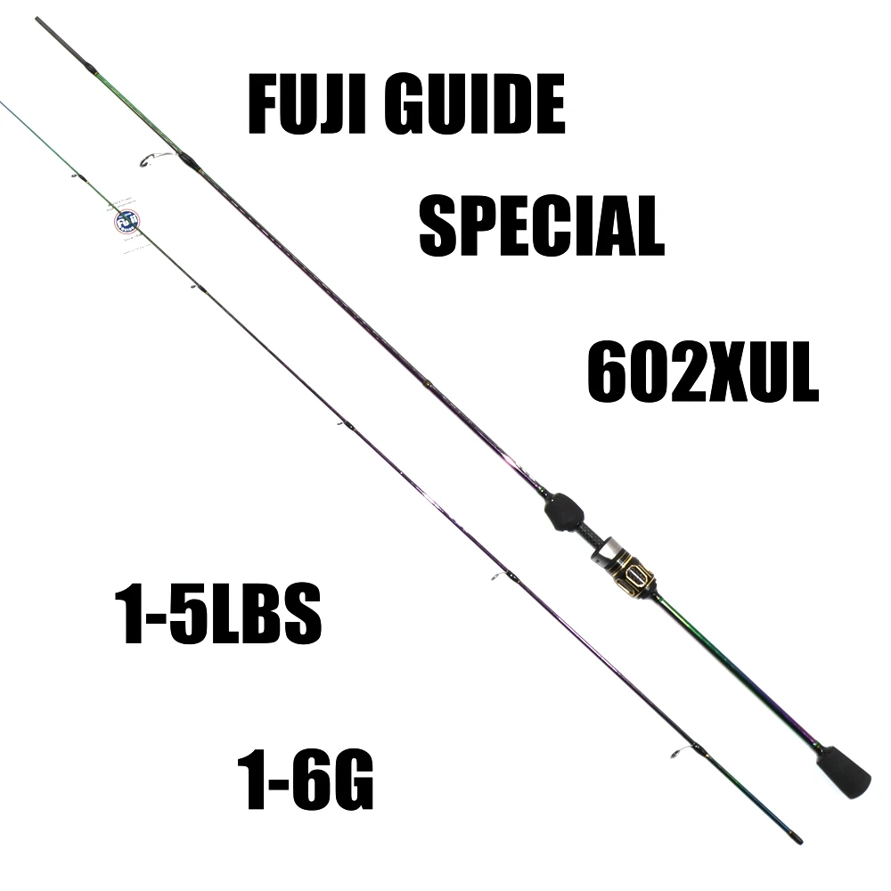 Takedo High Carbon 602 Xul Bass Spin Ning Casting Ultra Light Rod Sea