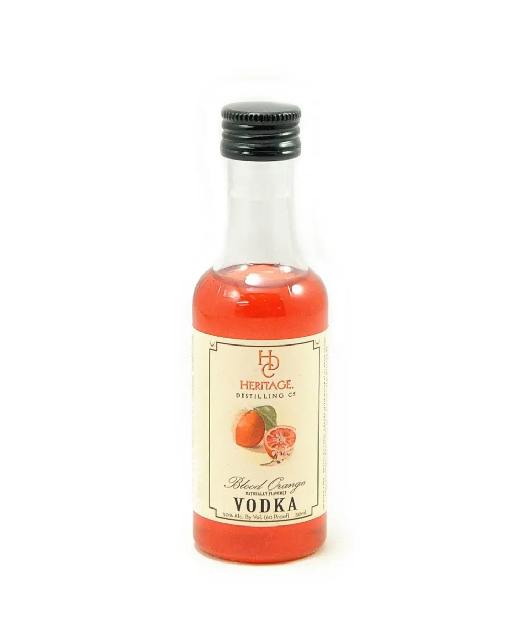 High Quality Blood Orange Flavored 50 Ml Bottle Liquor With Natural