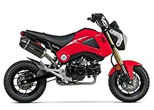 12121AB250 Yoshimura RS-2 Carbon Fiber Full Exhaust System Carbon End Cap for Honda Grom SF