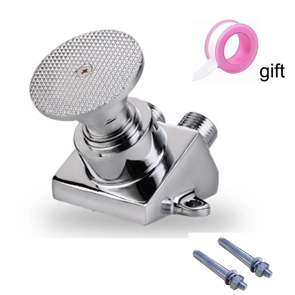 Kitchen faucet foot pedal