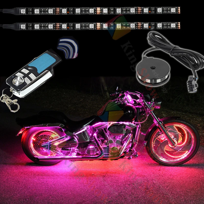 6 Channel RF Remote Controller with 4-key Sound Function Motorcycle Led Light