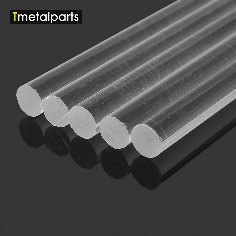 Custom Made Hollow Clear Threaded Pmma Acrylic Rod And Tubes Buy
