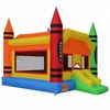 Cheap home small nylon inflatable castle bodyguard inflatable combination jump to be sold