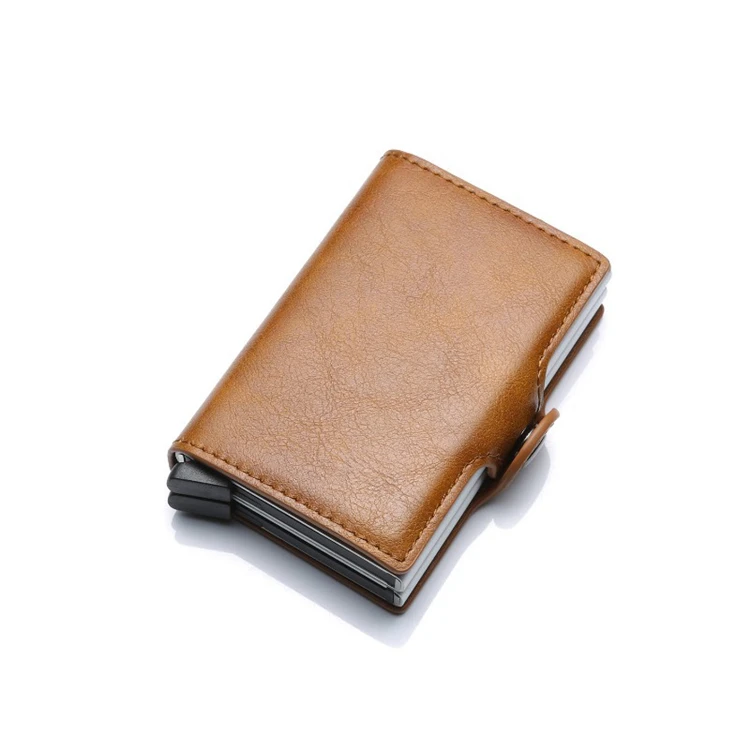 Minimalist Leather Wallet Men