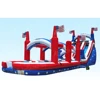 18 ft. american water slide bounce round inflatable water slide bouncy castles with water slide combo