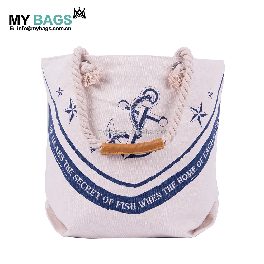 canvas beach tote bags wholesale