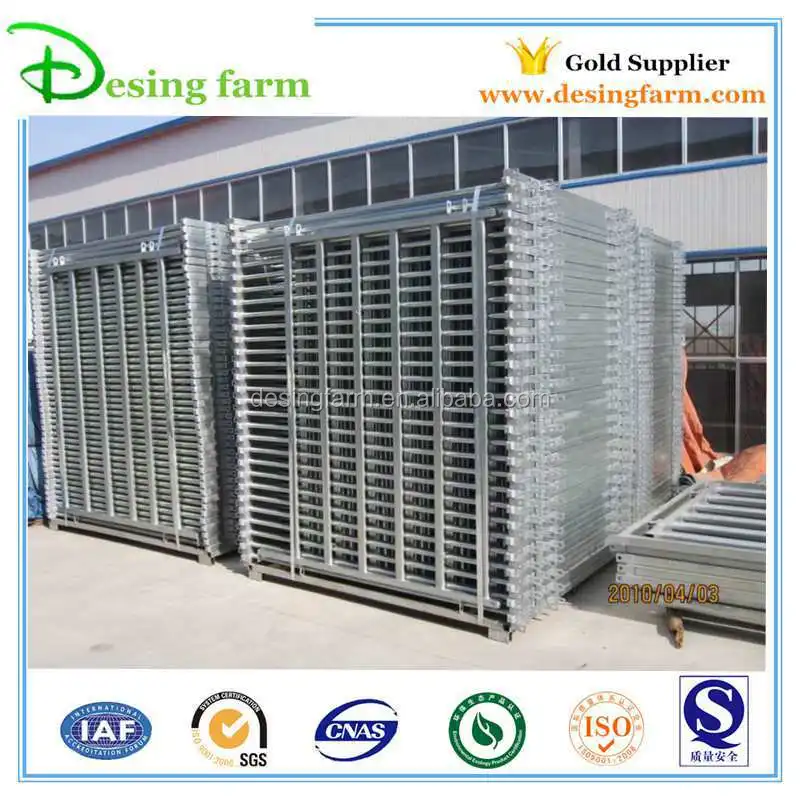 hot dip galvanized goat and sheep fence panels