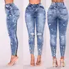 K3666A New Arrvial Boyfriend Skinny Denim Jeans Women Plus Size Pencil Jeans Women 2018
