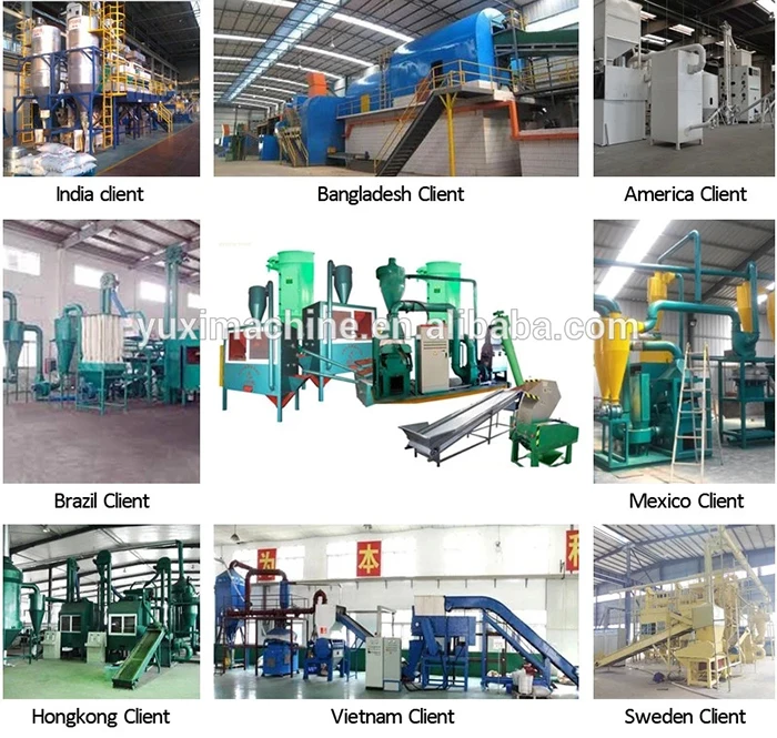 E Waste Processing Electronic Waste Pcb Crusher Recycling Machinery