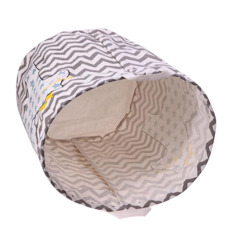 Dirty Clothes Storage Basket Folding Waterproof Dirty Clothe Laundry Basket Cotton Linen Kids Toy Sundries Storage Barrels Large.jpg