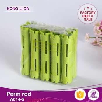 plastic hair curlers