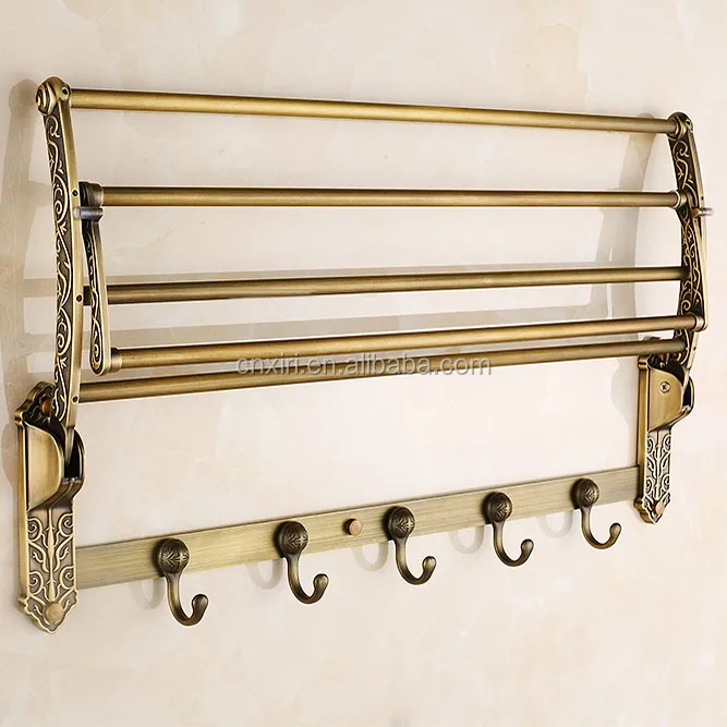 Wholesale And Retail New Design Wall Mounted Towel Shelf Basket Wall