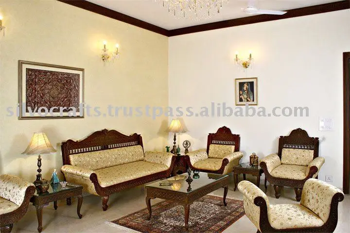Royal Indian Rajasthani Jodhpur Hand Carved Teak Wooden Sofa Sets Chairs Furnitures By Clic Silvocrafts