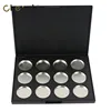 Create your own brand mineral OEM makeup Empty eyeshadow palette case