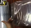 LDPE clear front white back pre-opened auto bag on roll