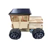 Solar diy assembled model car toy for pupils science experiment