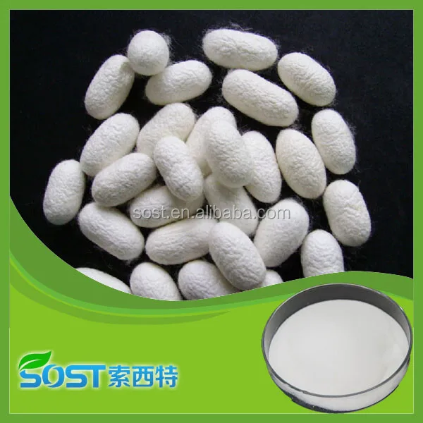 china supplier plant powder silk protein for hair