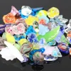 Mixed glass pressed beads for making jewelry