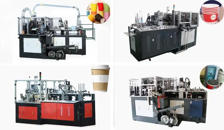 Corrugated Paper Cup Manufacturing Machinery