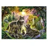 DIY Diamond Paintings Quick Selling Wolves Wih Amazon Sells Russian Foreign Trade Explosions Interior decoration hanging paint
